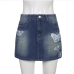 5Vintage Street Butterfly Printed Short Skirts For Women
