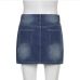 8Vintage Street Butterfly Printed Short Skirts For Women