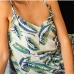 3Casual Summer Sleeveless Crop Tank Pajama Shorts Set