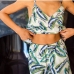 6Casual Summer Sleeveless Crop Tank Pajama Shorts Set