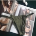 4Sexy Rhinestone Patchwork Low Waist Womens Panties