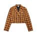 8Fashion College Style Plaid JK Blazers