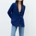 10Simple Pure Color Women's Casual Blazers