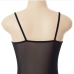 3Alluring See Through Black Backless Sleeveless Bodysuits