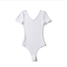 15Casual Pure Color Short Sleeve Bodysuits