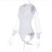 9Trendy Fashionable White Lantern Long Sleeve Bodysuits