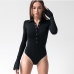 5Trendy Long Sleeve Fall Bodysuits For Women
