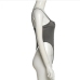 8Versatile Printed Slim Fit Sleeveless Bodysuit