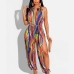 1 Hollowed Out Sexy Striped Sleeveless Women Jumpsuit