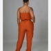 7Street Solid Strapless Jumpsuits For Women