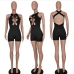 4 Sexy Hollowed Out Bandage Night Club Romper