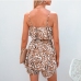 9Printed Summer Backless Sleeveless Short Loose Rompers