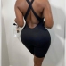 11Sexy Backless Pure One Piece Sleeveless Romper