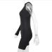3Sports Zipper Up One Sleeve Tight Rompers