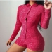 22Stylish Letter Solid Long Sleeve Rompers