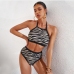 3  Fashion Sexy Halter Bikini Swimsuit Set