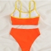 5 Gradient Color Sleeveless Two Piece Swimsuit