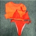 3 Pure Color Beach Three-Piece Bikini Sets