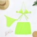 3 Sexy Bandage Halter Backless 3 Piece Bikinis