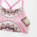 3 Sexy Digital Printing Sleeveless Bikini