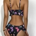 5 Sexy Floral  Sleeveless Bikini Swimsuit Set