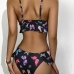 5 Sexy Floral Sleeveless Bikini Swimsuit Set