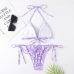 1 Sexy Floral  Sleeveless Bikini Swimsuit Set