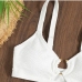 7 Sexy Loop Decor Two Piece Bathing Suits