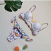 5 Sexy Printed Backless 2 Piece Beach Wear