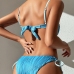 4 Sexy Pure Color Backless Sexy Swimsuits