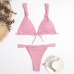 13 Sexy Pure Color Two Piece Bikini Swimwear