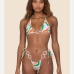 1 Sexy Ripple Printed Bikini Swimsuit Set