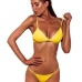 9 Sexy Sleeveless Solid One Sets Bikinis