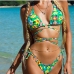 10 Strappy High Waist Women Swimsuit Bikini