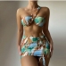 163 Pieces Drawstring Tie Dye Womens Swimwear Sets