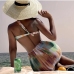 173 Pieces Drawstring Tie Dye Womens Swimwear Sets