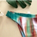 63 Pieces Drawstring Tie Dye Womens Swimwear Sets