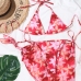 5Beach Women Summer Printed 3 Piece Bikini Sets