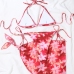 6Beach Women Summer Printed 3 Piece Bikini Sets