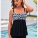 3Casual Beach Tankini 2 Piece Swimsuit Sets