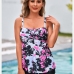 1Casual Beach Tankini 2 Piece Swimsuit Sets