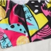 10Colourful Printed Long Sleeve 3 Piece Swimsuit