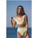 1Contrast Color Two Pieces Swimsuits For Women