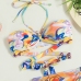 5Fashion Halter Backless Printing Bikinis