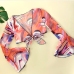 10Gazue Ripples Printed Three Pieces Swim Wear