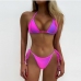 23Gradient Design Halter Backless 2PCS Bikini Sets