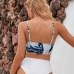 3New Print High Waist 2 Piece Bikini Sets