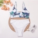 6New Print High Waist 2 Piece Bikini Sets