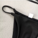 6New Summer Black Gauze Three Piece Swimsuit