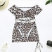 6Sexy Animal Print  Three Piece Bikini Swimsuit